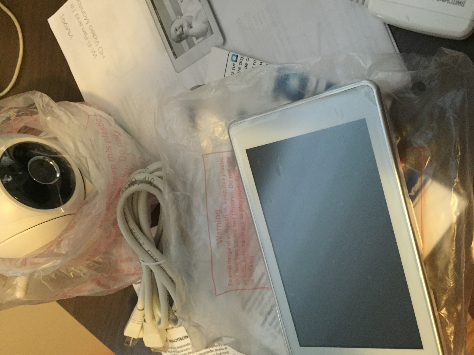 vtech vm991 babi wifi monitor pan till zoom Brand New no box . liquidation .