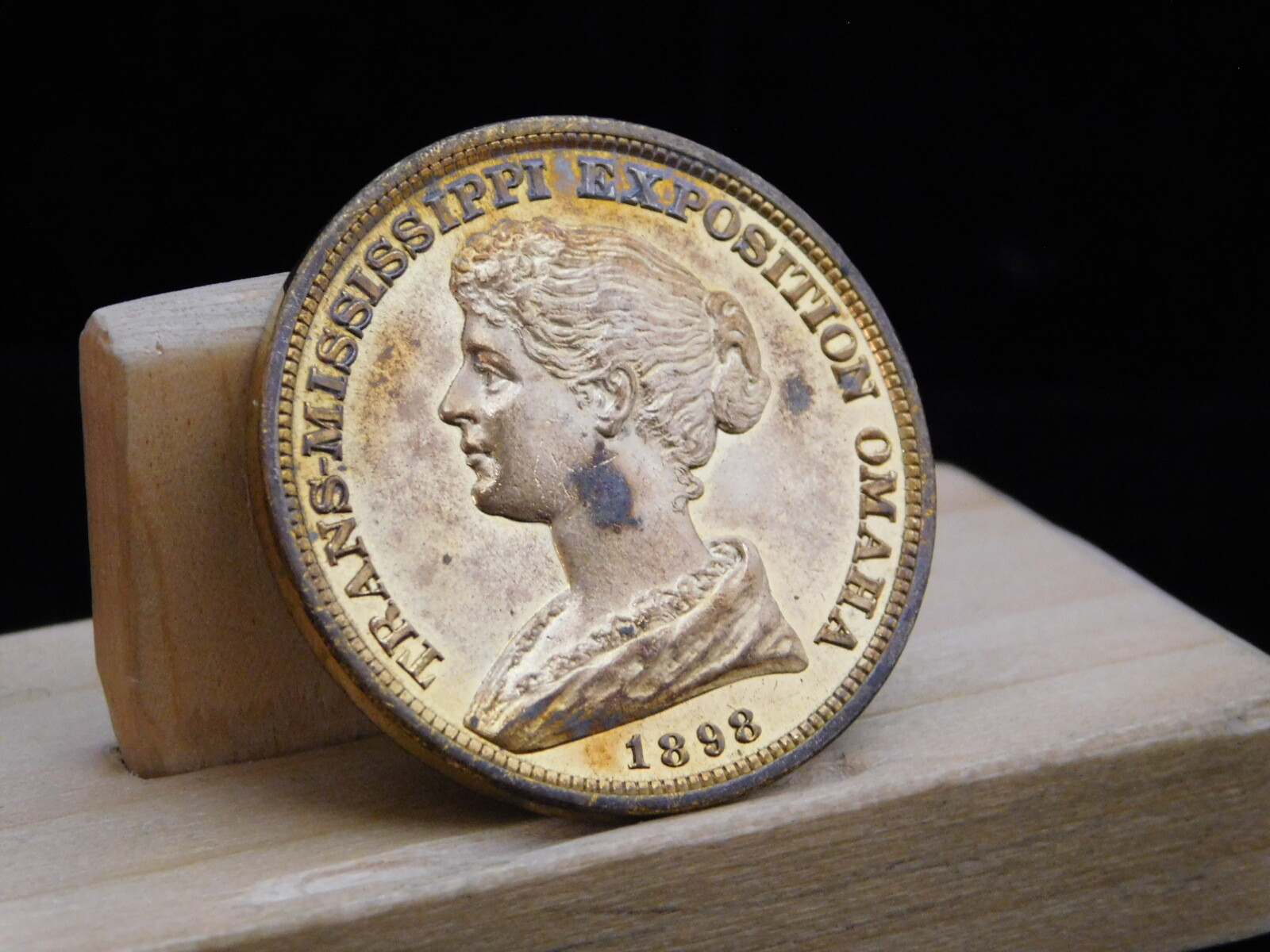 1898 Trans-Mississippi Exposition Omaha so-called dollar HK