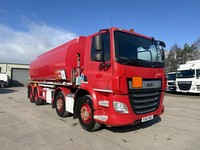 2016 DAF CF 370 8X4 25,000 LITRE FUEL TANKER 