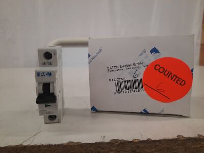 Eaton NSB FAZ-C25/1 Miniature Circuit Breakers (MCBs) FAZ 1P 25A 277V 50/60Hz 1P