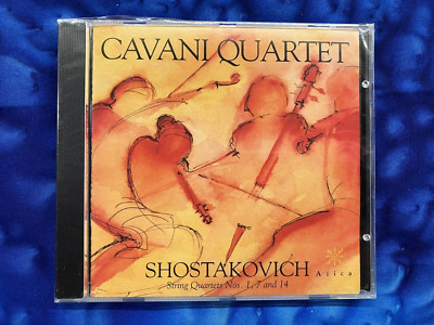SHOSTAKOVICH,DIMITRI String Quartets 1 7 & 14 (CD)  FACTORY SEALED