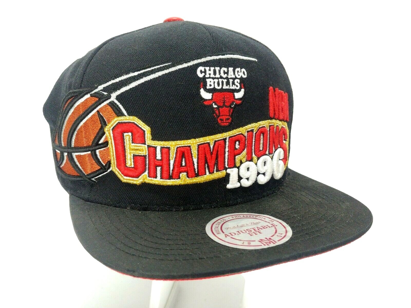シカゴブルズNBAチャンピオンキャップ1996年CHICAGO BULLS STARTER NBA BULLS/シカゴブルズ チャンピオン キャップ 96年