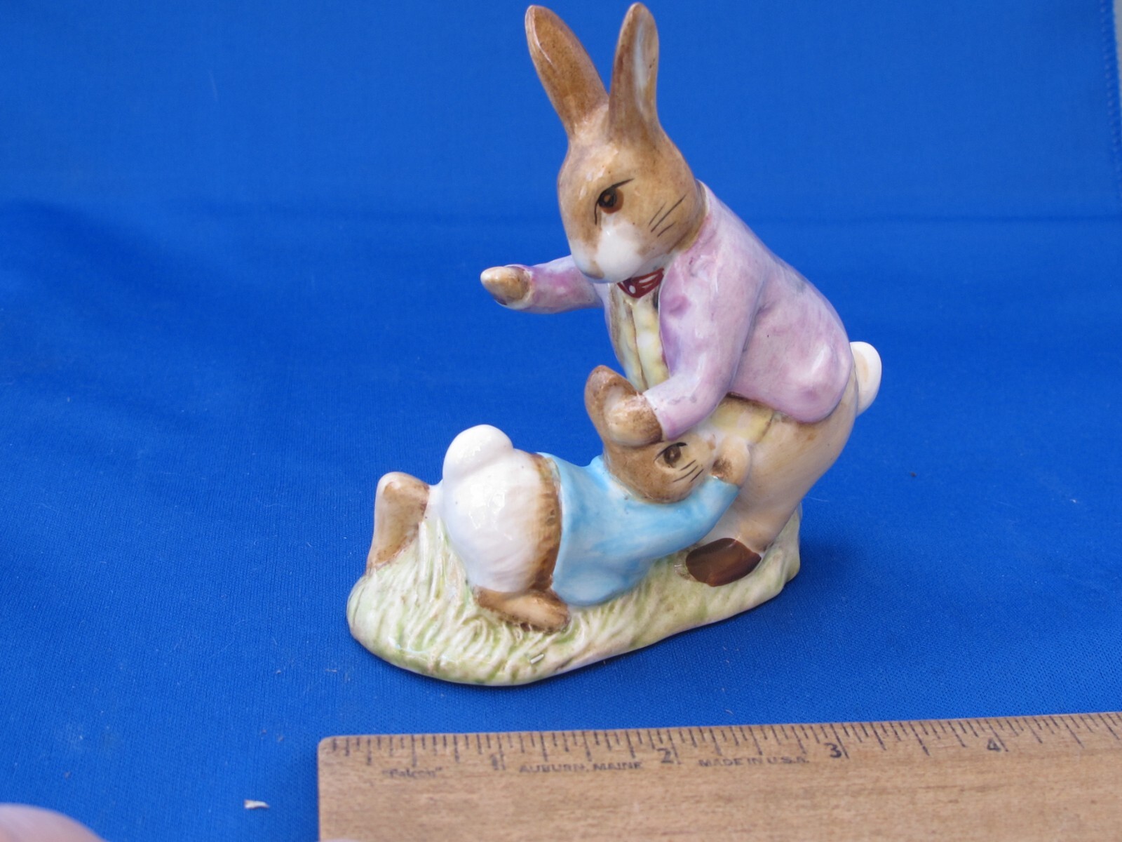 4 モールド MYSTIC M〜143 PETER RABIT No.148 BESWICK Beatrix Potter Mr. BENJAMIN BUNNY & PETER RABBIT