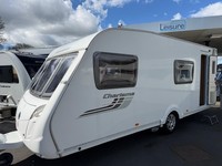 2011 SWIFT CHARISMA 570-6, 6 BERTH, REAR BUNK BEDS, SIDE DINETTE, MOVER, 