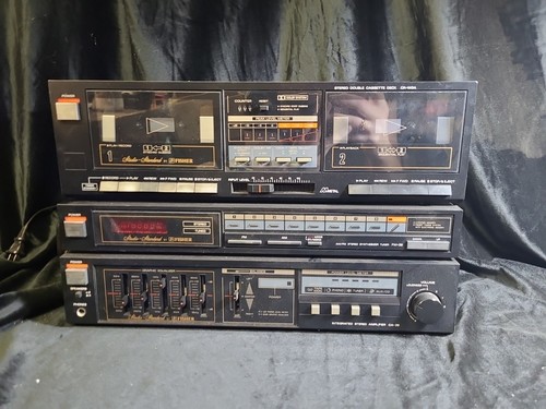 Fisher Studio Standard Cassette Deck Tuner And Amplifier Untested Fisher Studio Standard Cassette Deck Tuner And Amplifier Untested