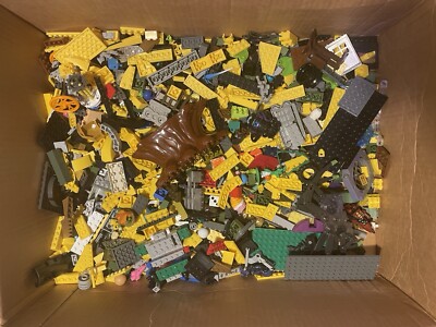 16lb Non Lego Junk Drawer Lot Bulk Toys Figures Minecraft Mega blok Pokemon Halo