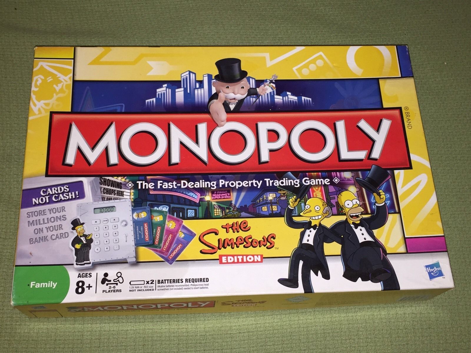 Hasbro The Simpsons Contemporary Manufacture Board & Traditional Games