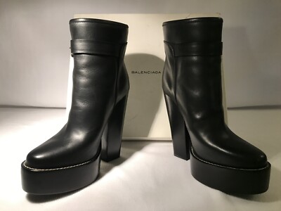 balenciaga cutout boots men