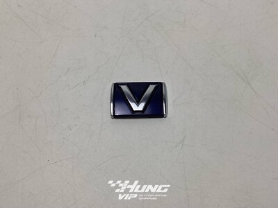 REAR TRUNK BADGE EMBLEM V LOGO Fits For Toyota Alphard ANH10 2002-2008