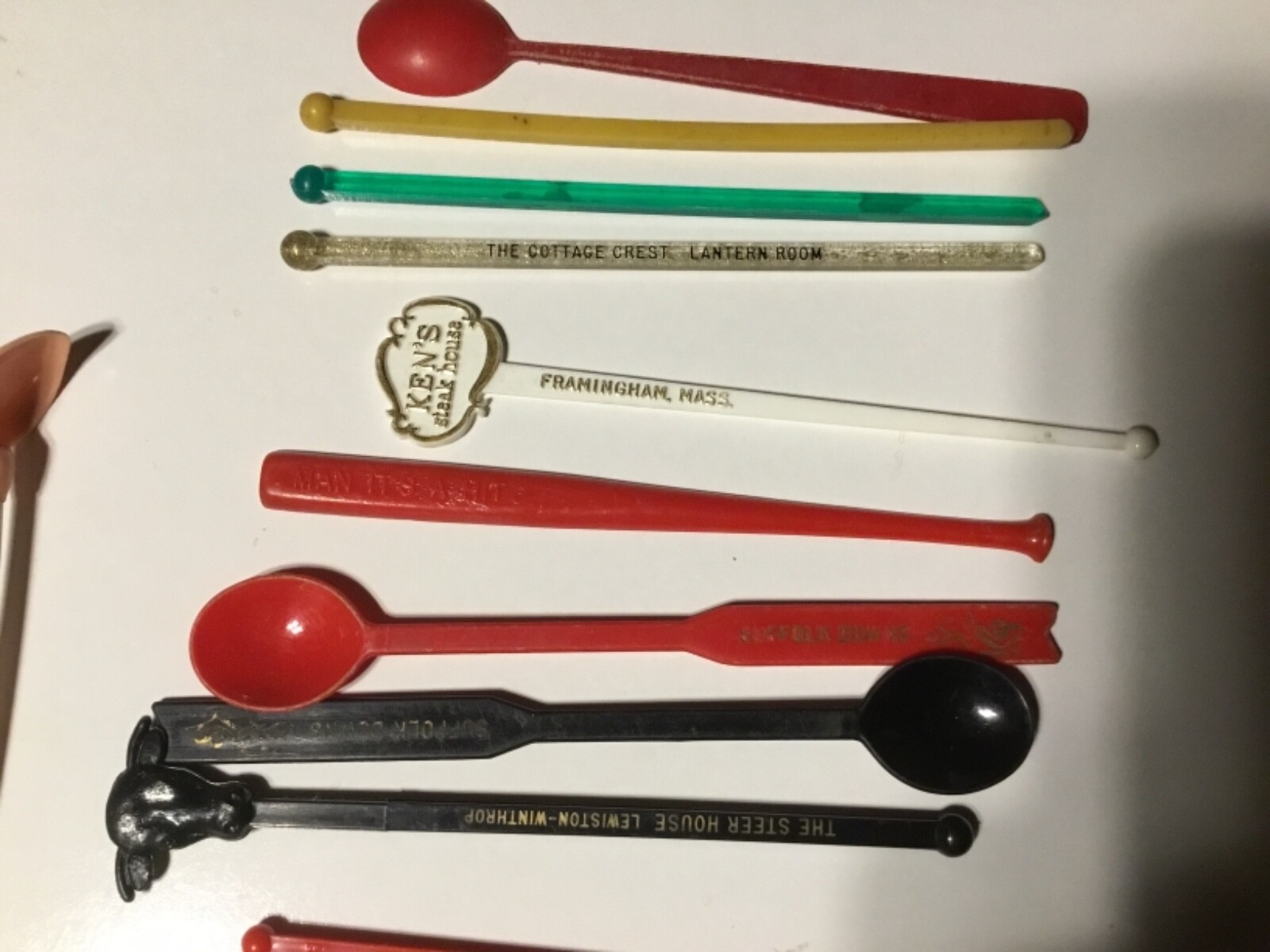 Swizzel Sticks form the bar that you might of gone after a long day