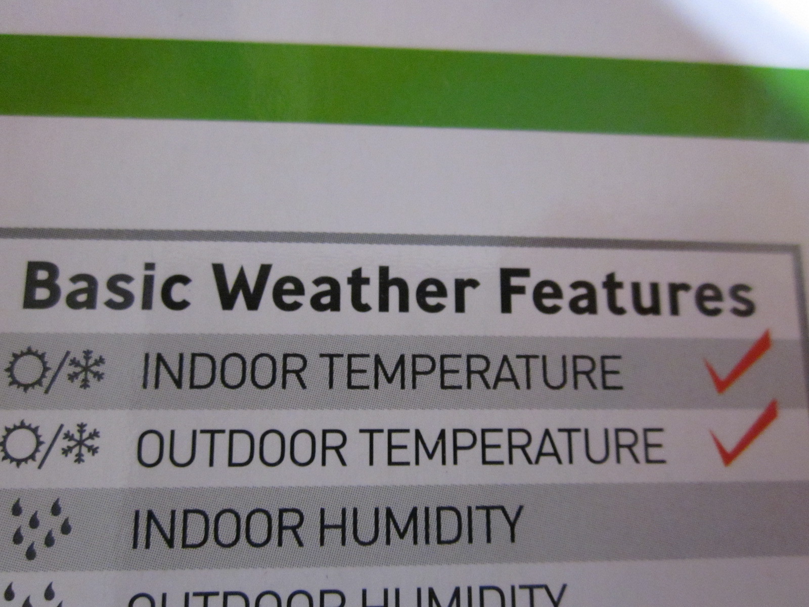 new LOT of 2 Acurite indoor / outdoor wireless thermometer with clock *F/*C
