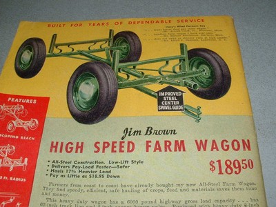 1947 Vintage FARM CATALOG Lawn, Garden, Chickens, Tools, Sprayers, Chicks, Fence