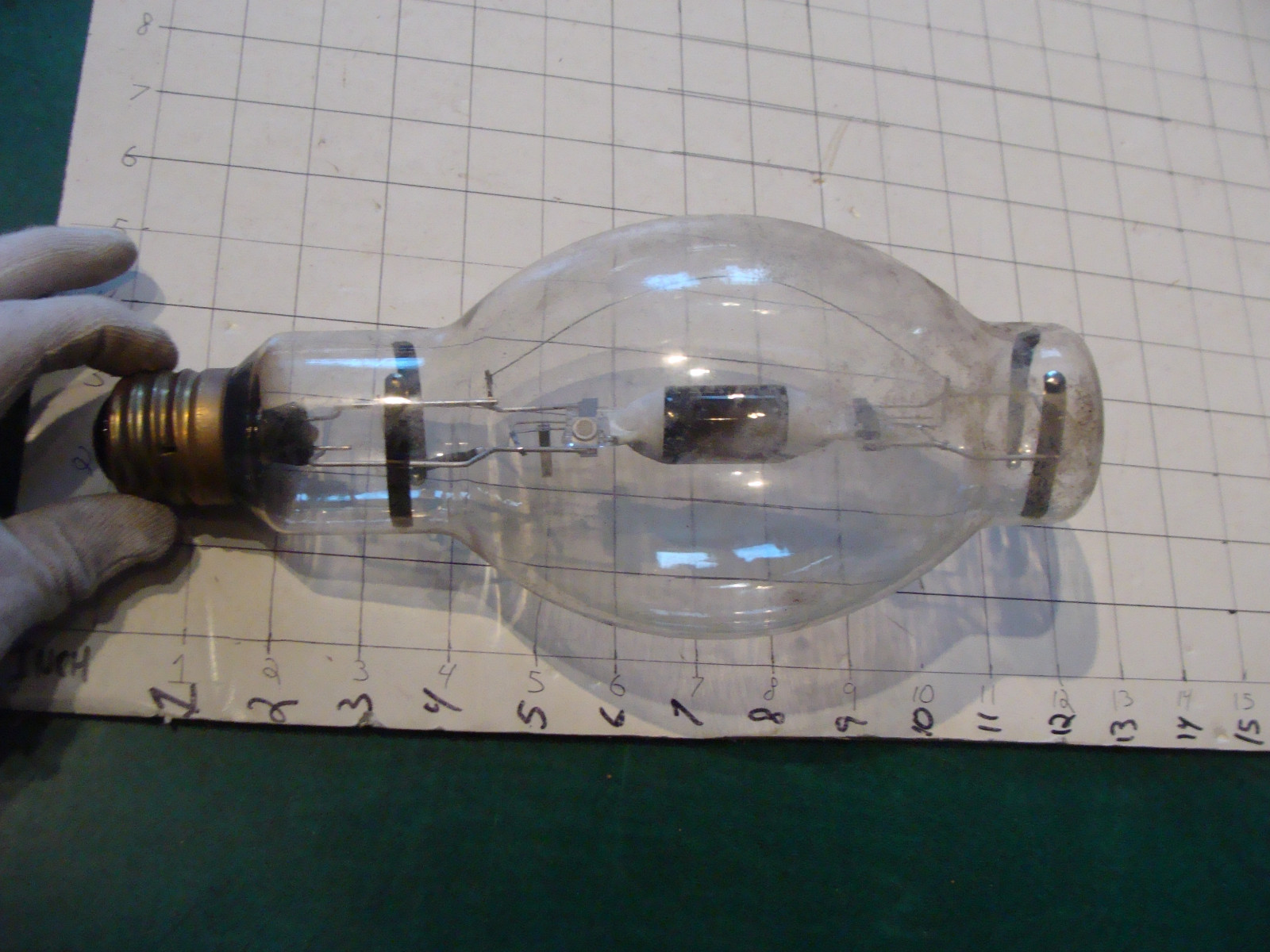 Vintage LARGE Light Bulb: SYLVANIA 400 METALARC R M400/U