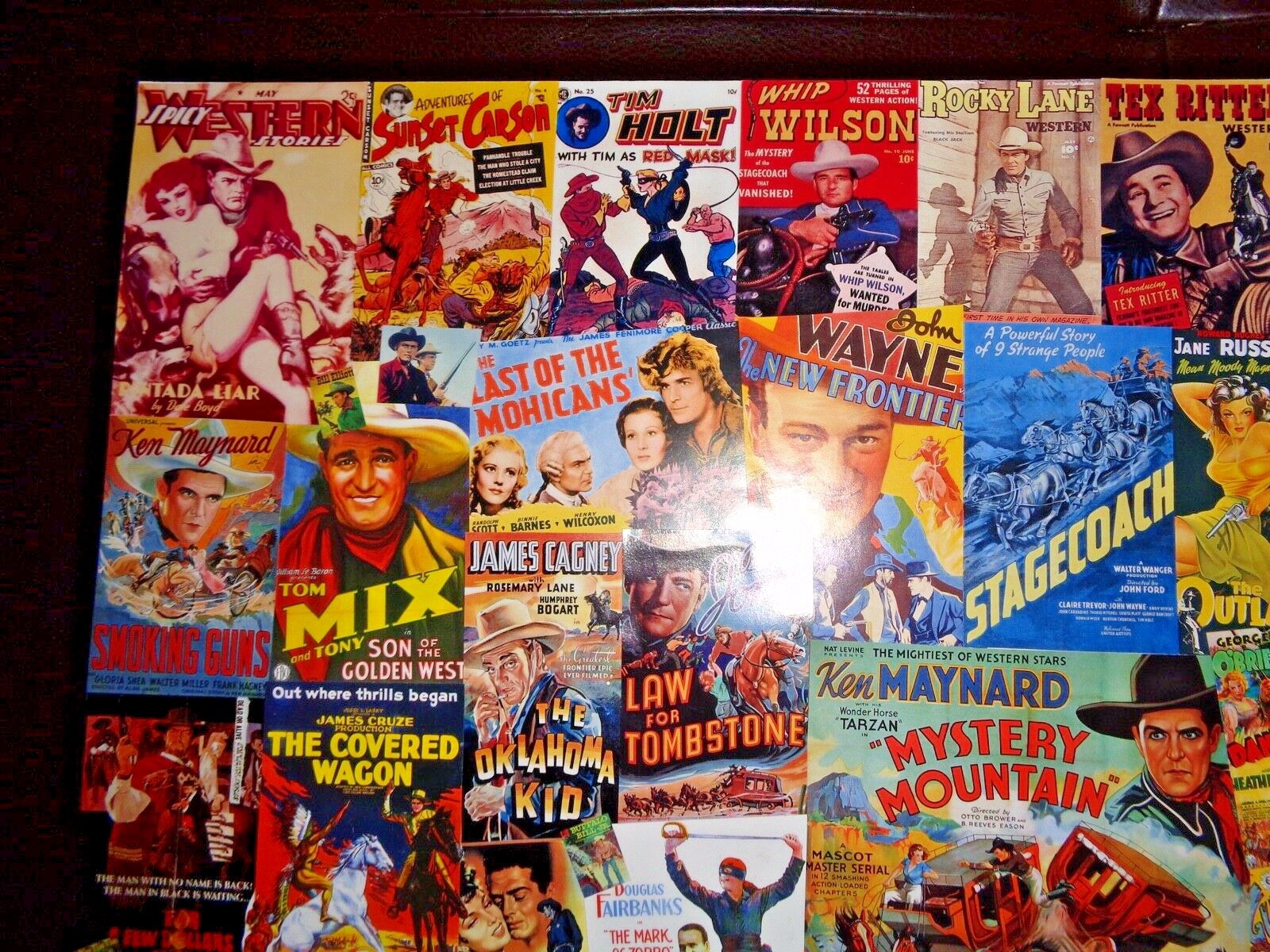 THE AMERICAN WESTERN IN MOVIES-TV-COMICS ORIGINAL ART 18