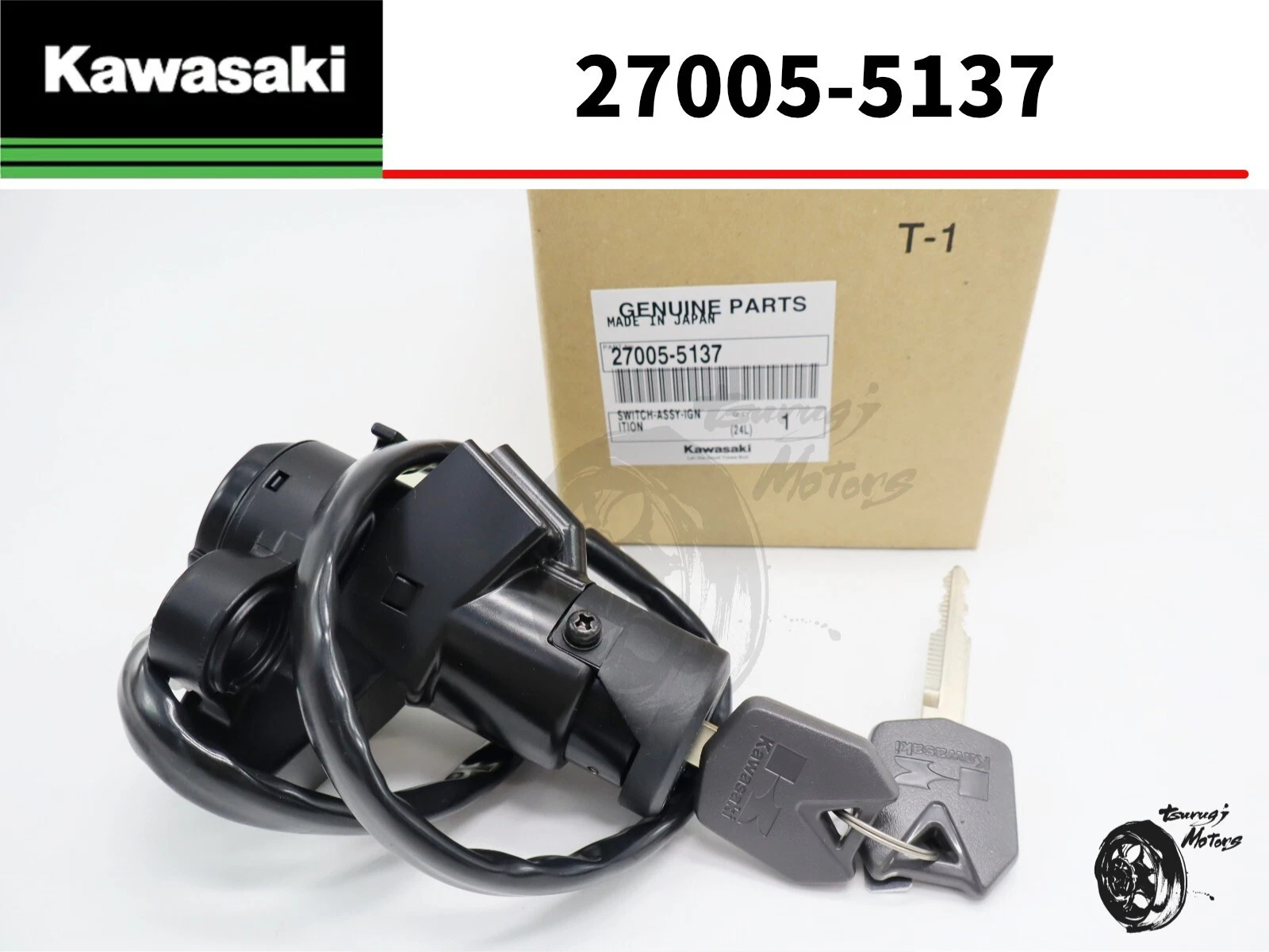 Switch 本体　ニンテンドーSwitch Switch 2018年 KAWASAKI ZX7 ZX7RR ZX 750 OEM IGNITION SWITCH