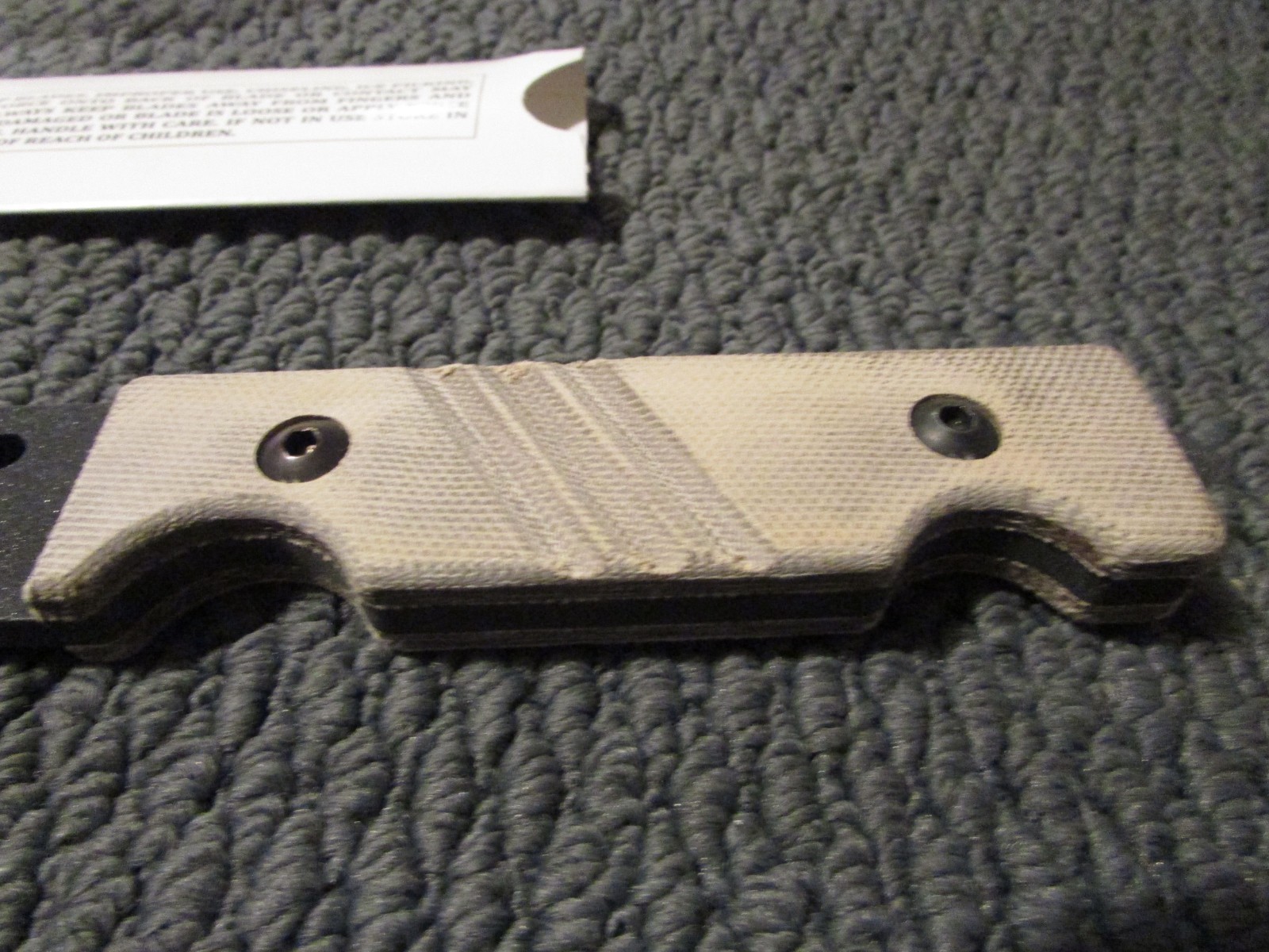 Ontario Knife Company Survival Breaching Tool qab-1 (See Desc. Prior to Bid)
