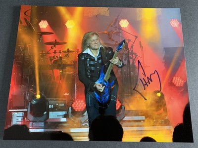 Chris Caffery Signed 8x10 Photo TSO Savatage