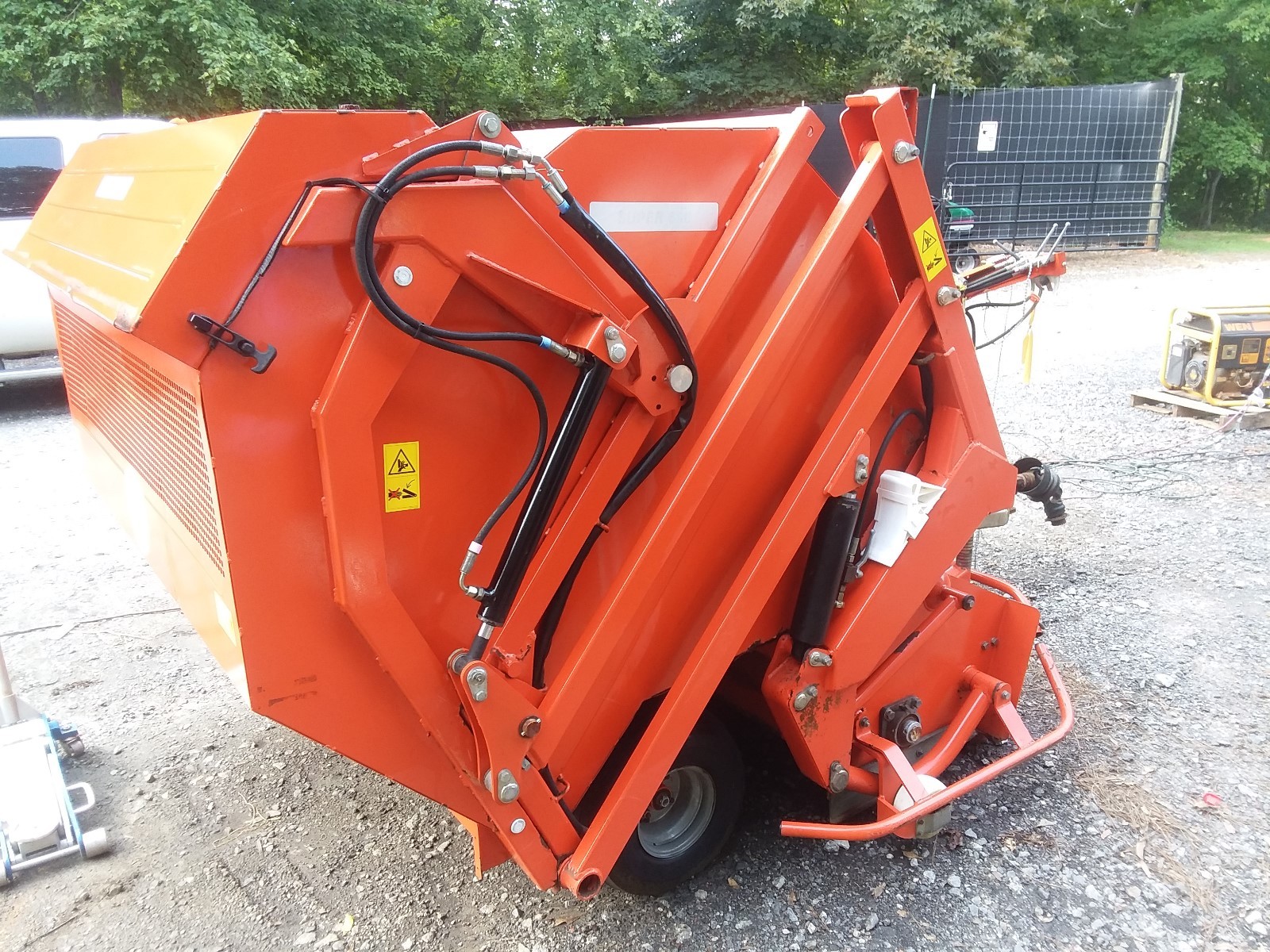 WIEDENMANN SUPER 500 VERTICUTTER SWEEPER TOW BEHIND PTO DRIVEN VERY NICE
