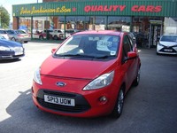 2013 Ford Ka 1.2 Zetec 3dr [Start Stop] HATCHBACK Petrol Manual