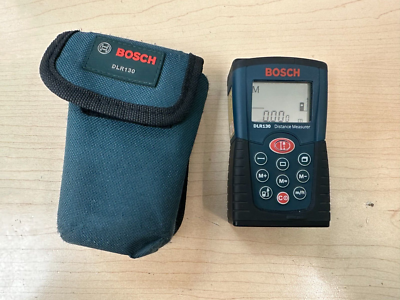 Bosch DLR130 Laser Distance Measurer Precision Meter in case