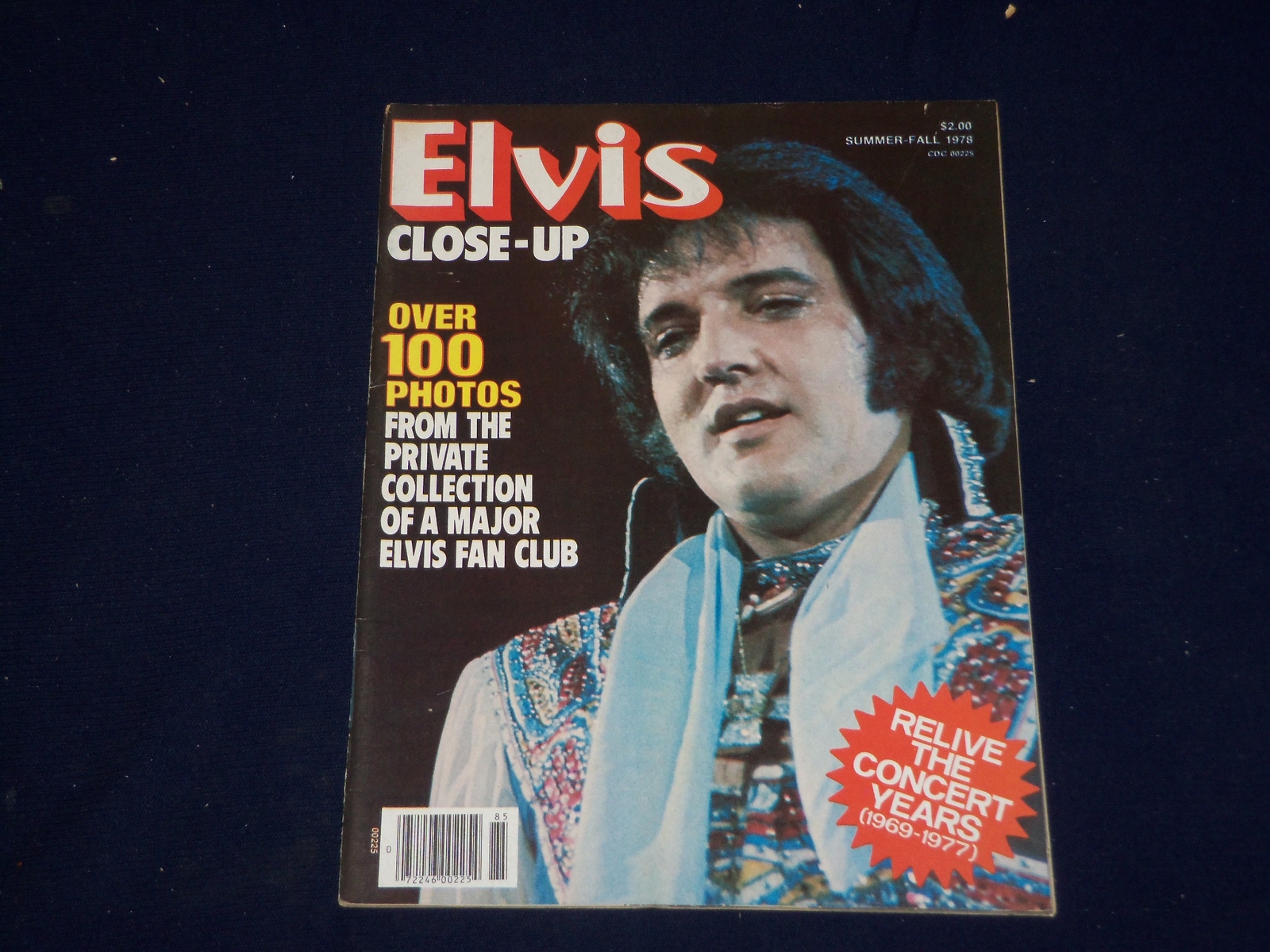 1978 SUMMER-FALL ELVIS CLOSE-UP MAGAZINE - ELVIS PRESLEY