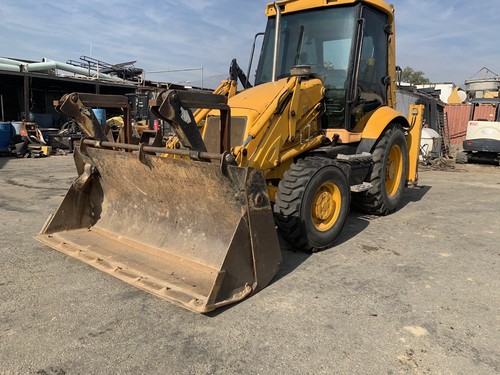 JCB 214 Backhoe -Side Shift Offset- 4x4 - Enclosed Cab - Extendahoe 6 In 1
