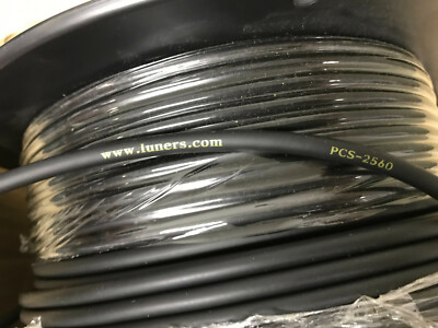 Luner's PCS-2560 HD/SDI 18AWG RG6 Digital Coaxial Cable BLACK 100M 328ft