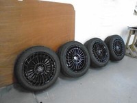 2024 FORD TRANSIT CUSTOM NEW SHAPE 18" ALLOYS + TYRES FIT 2024 VAN ONWARDS 