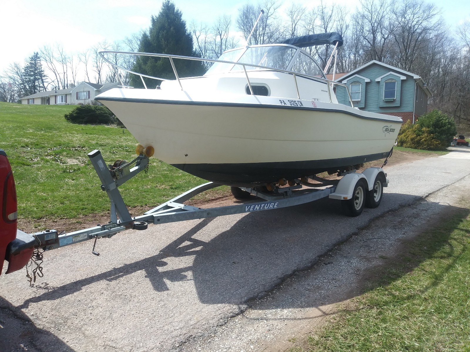 2003 Sea Boss 210 WA FISHING BOAT