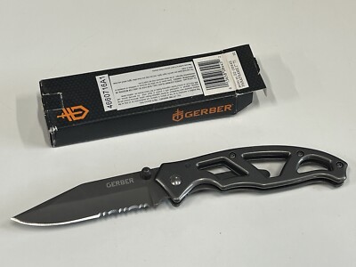 Gerber 22-08445 Paraframe I Folding Knife with Original Box