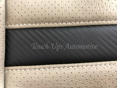 Details About 2016 2019 Honda Civic Sedan Ex Ex T Katzkin Ivory Carbon Leather Seat Covers Kit