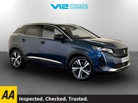 2022 Peugeot 3008 1.6 Hybrid 225 GT 5dr e-EAT8 HATCHBACK PETROL/ELECTRIC Automat
