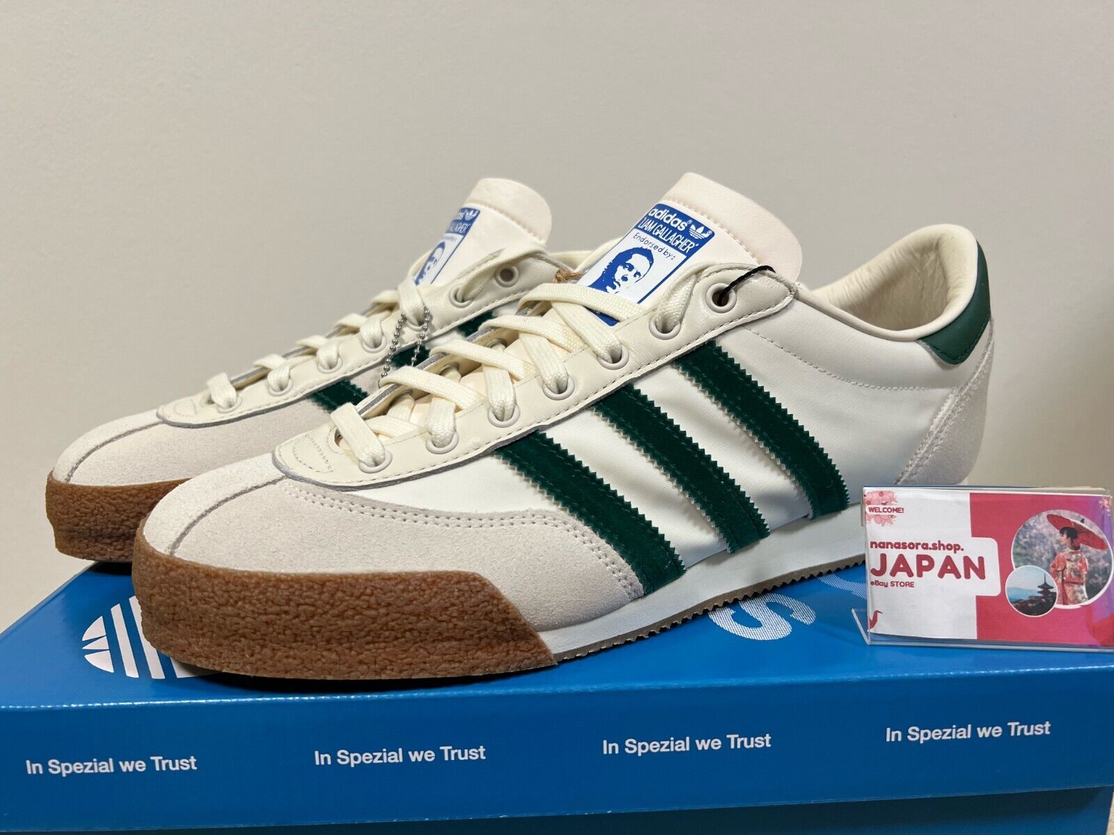 adidas LG2 SPZL Bottle Green Cream White IF8358 Liam adidas LG2 SPZL Bottle Green Cream White IF8358 Liam