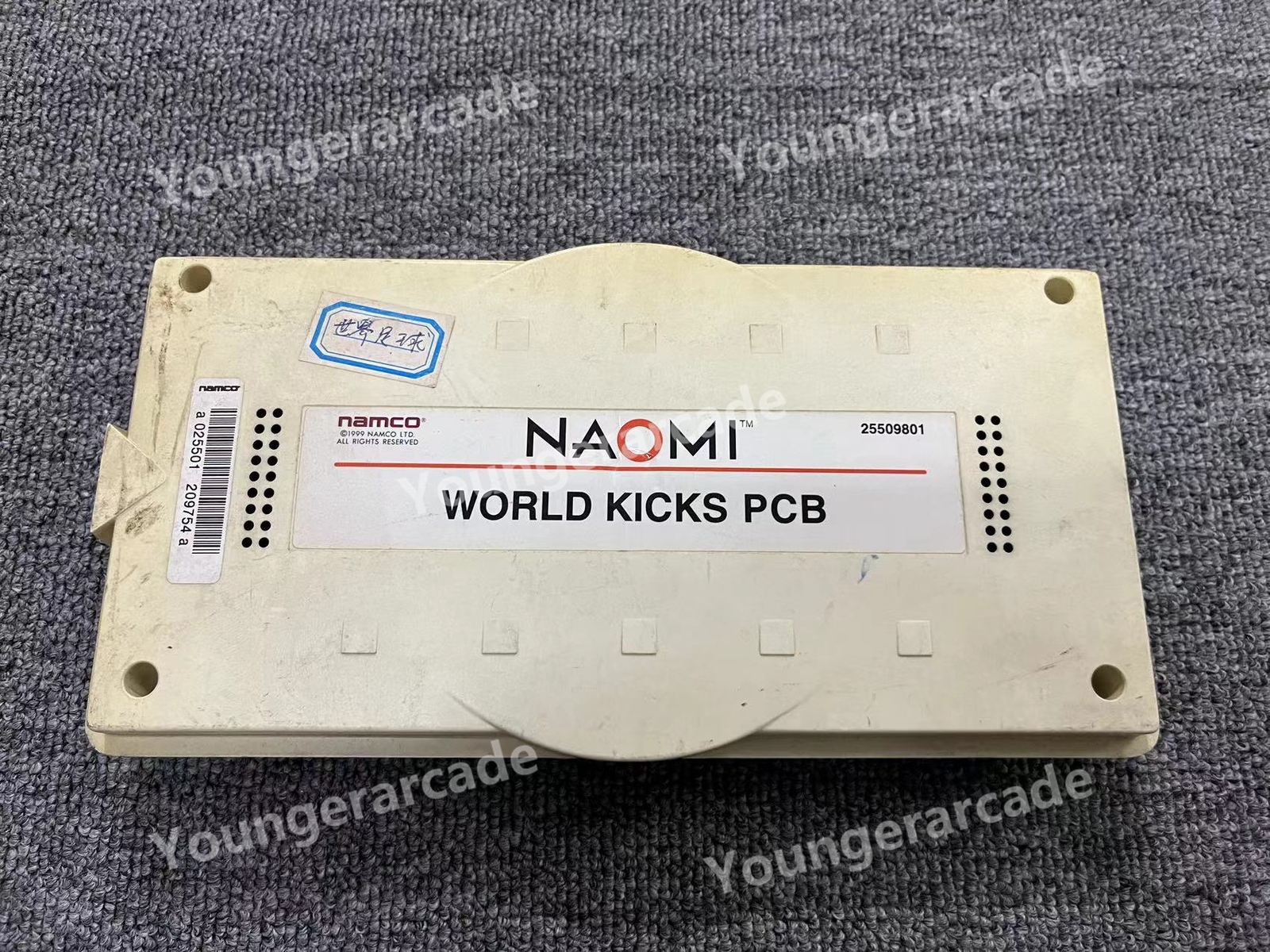 Used Sega Naomi World Kicks Arcade Game Cartridge Tested
