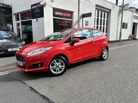 FORD FIESTA 1.25 ZETEC PETROL 3 DOOR, 2015 WITH JUST 36000 MILES, SUPERB CAR