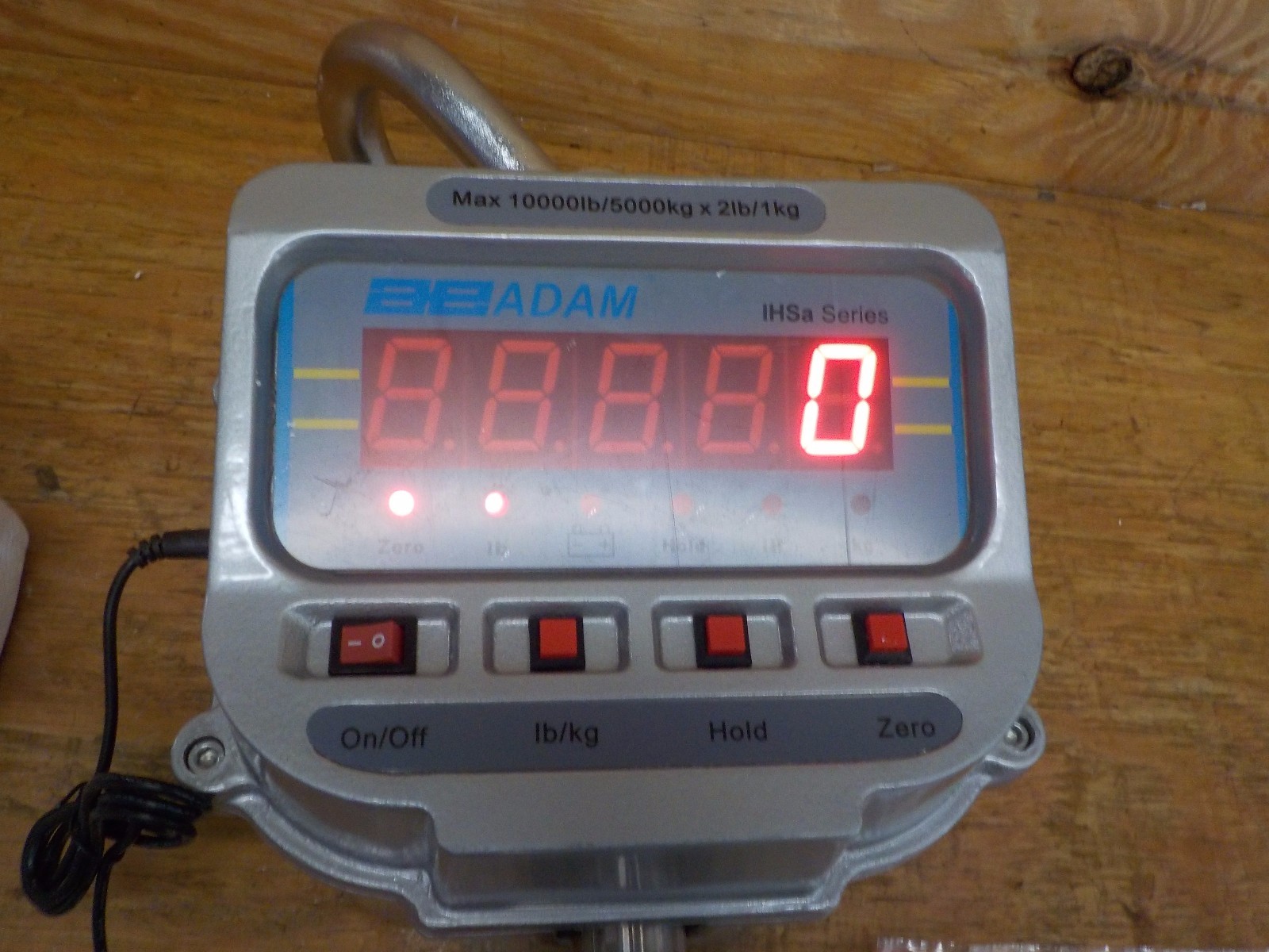 Adam Equipment IHS 10a Crane Scale, 5000kg Capacity, 1kg Readability