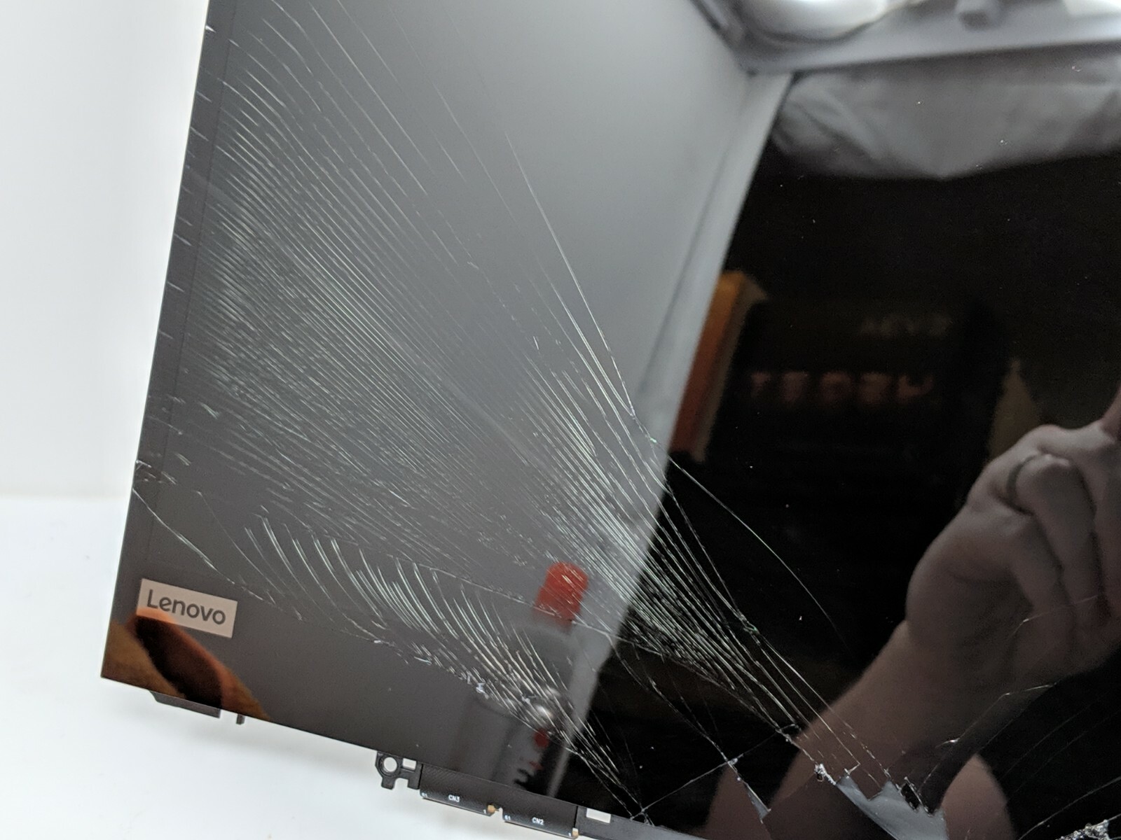 GENUINE LENOVO LCD DISPLAY 12.5 TOUCH YOGA 720-12IKB 81B5 (AC81) CRACKED GLASS