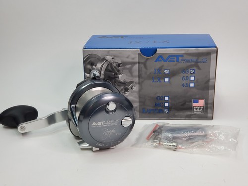 NEW Avet JX 6/3 MC RAPTOR PLUS Two-Speed Raptor Plus - Right Hand