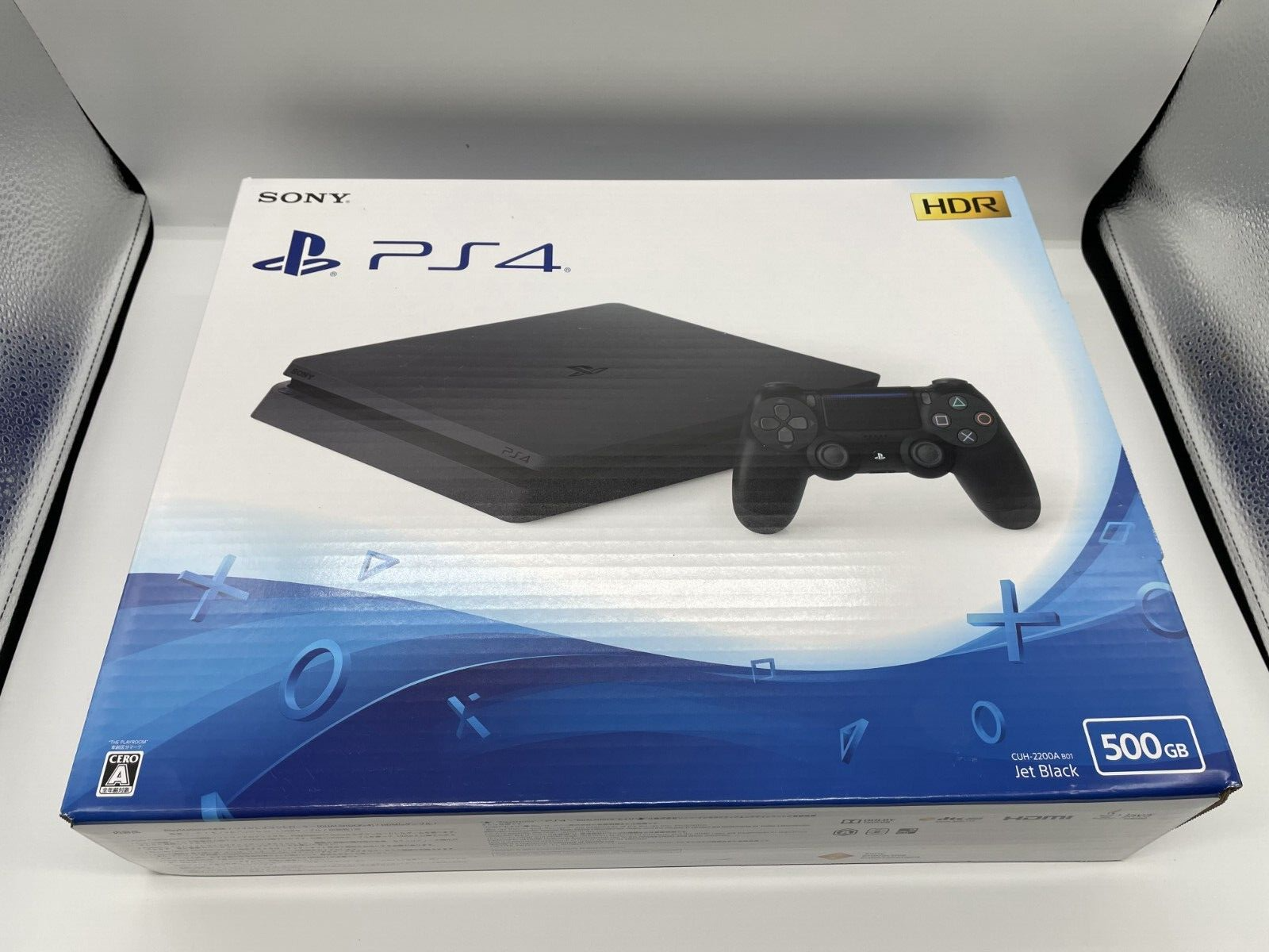 SONY PlayStation 4 Jet Black 500GB (CUH-2200AB01) New SONY PlayStation 4 Jet Black 500GB (CUH-2200AB01) New