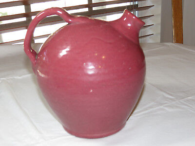 Clay Pot Pitcher Water Tea Pot Jug light red 8 1/2