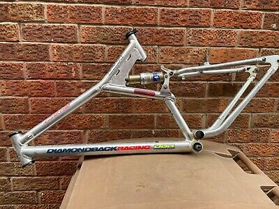 Diamond Back racing DBR V-link pro 20" silver mountain bike frame