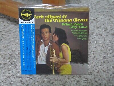 HERB ALPERT & THE TIJUANA BRASS WHAT NOW MY LOVE REMASTER JAPAN MINI-LP CD