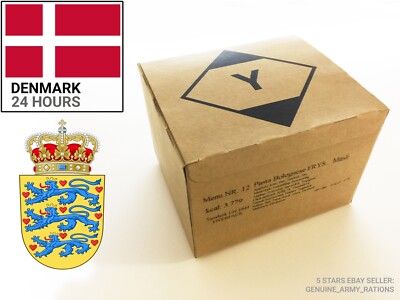 Denmark Combat Ration Pack 24h. Rare Danish MRE 2023