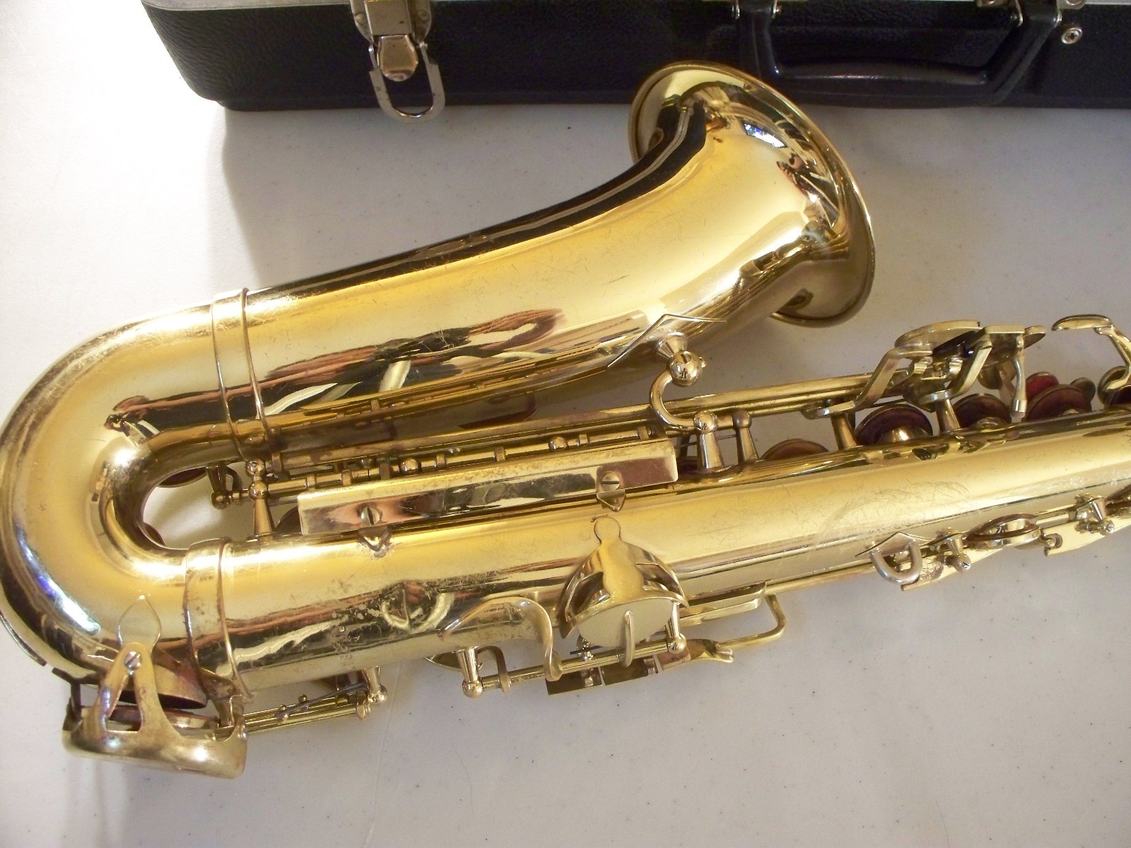 Vintage Conn SAXOPHONE With Mouthpiece and CASE FULLY SERVICED!