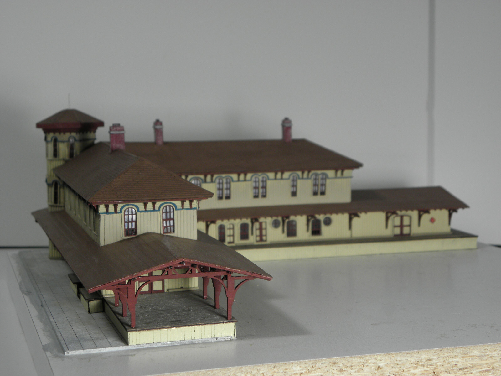 Laser Art BY Branchline Trains N Scale Canaan Station ( Housatonic RR)