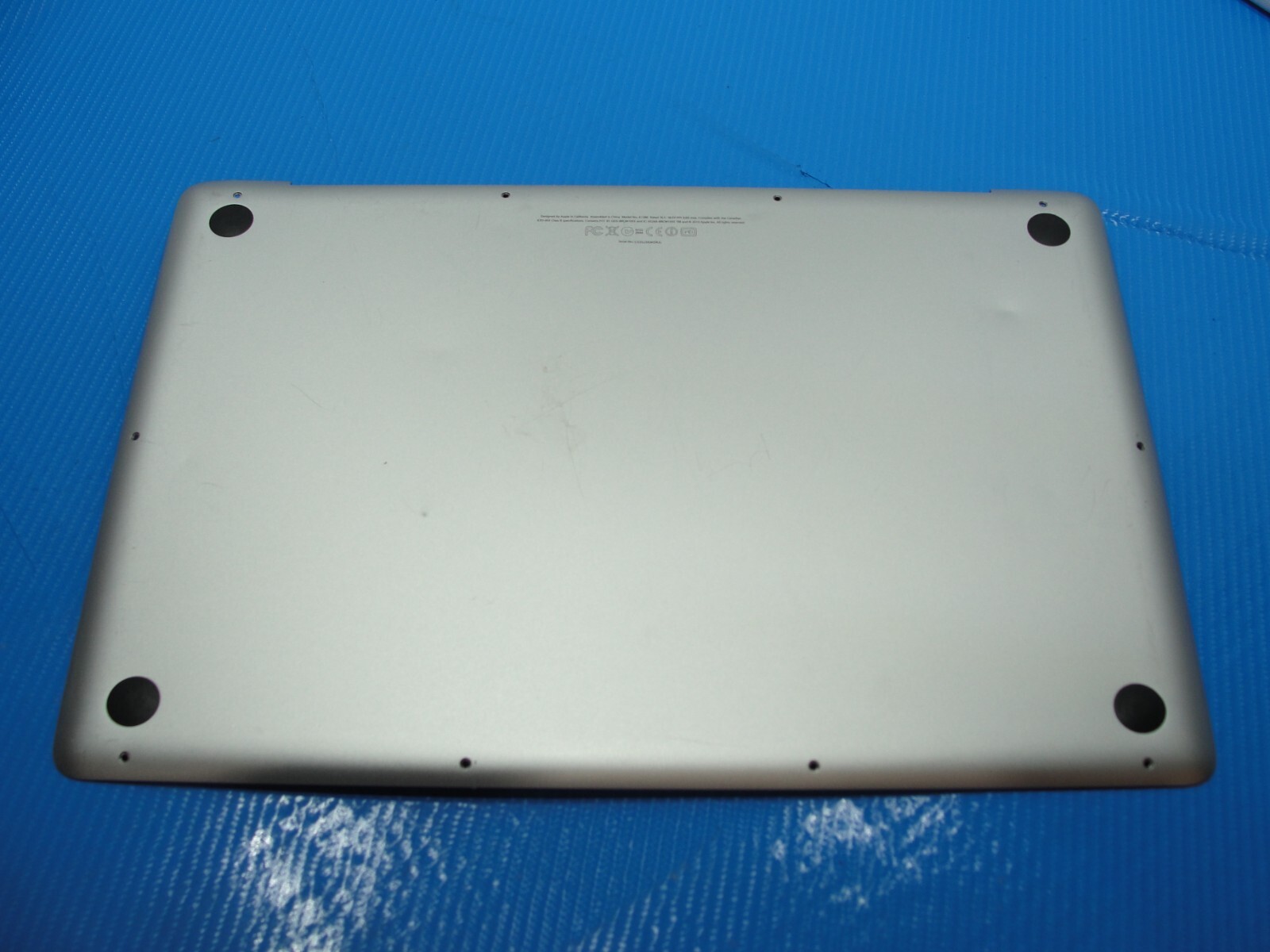 MacBook Pro A1286 15" 2011 MC721LL/A Bottom Case Housing Silver 922-9754