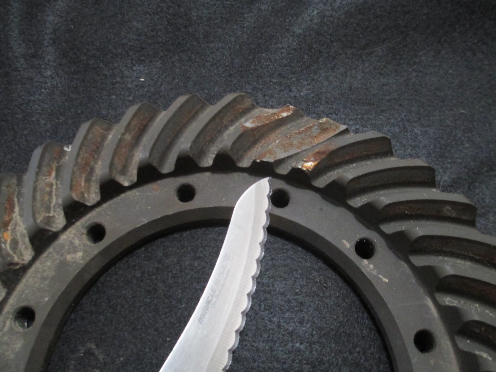 Damaged Industrial Machine Age Steel/Cast Iron Gear/Cog Steampunk Art Lamp Base