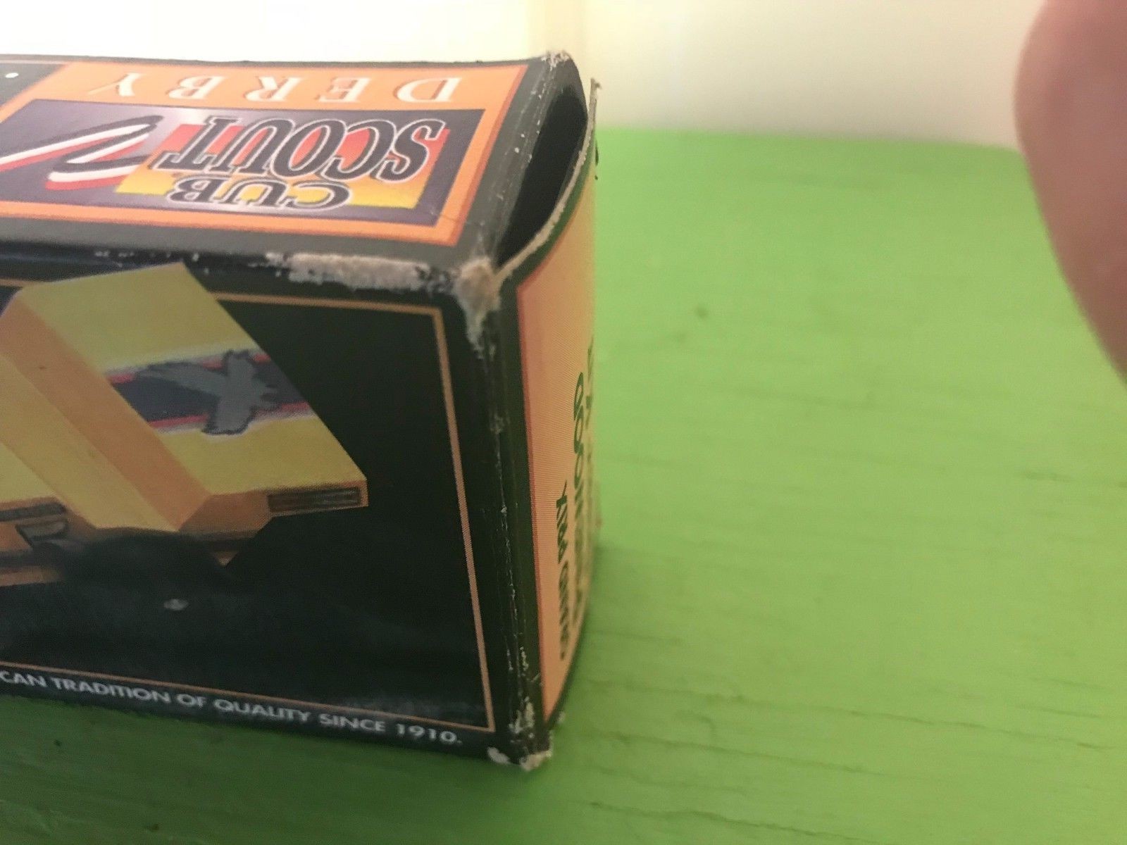 1996 Boy Scouts Cub Scout Pinewood Derby Car Kit Complete unused in box