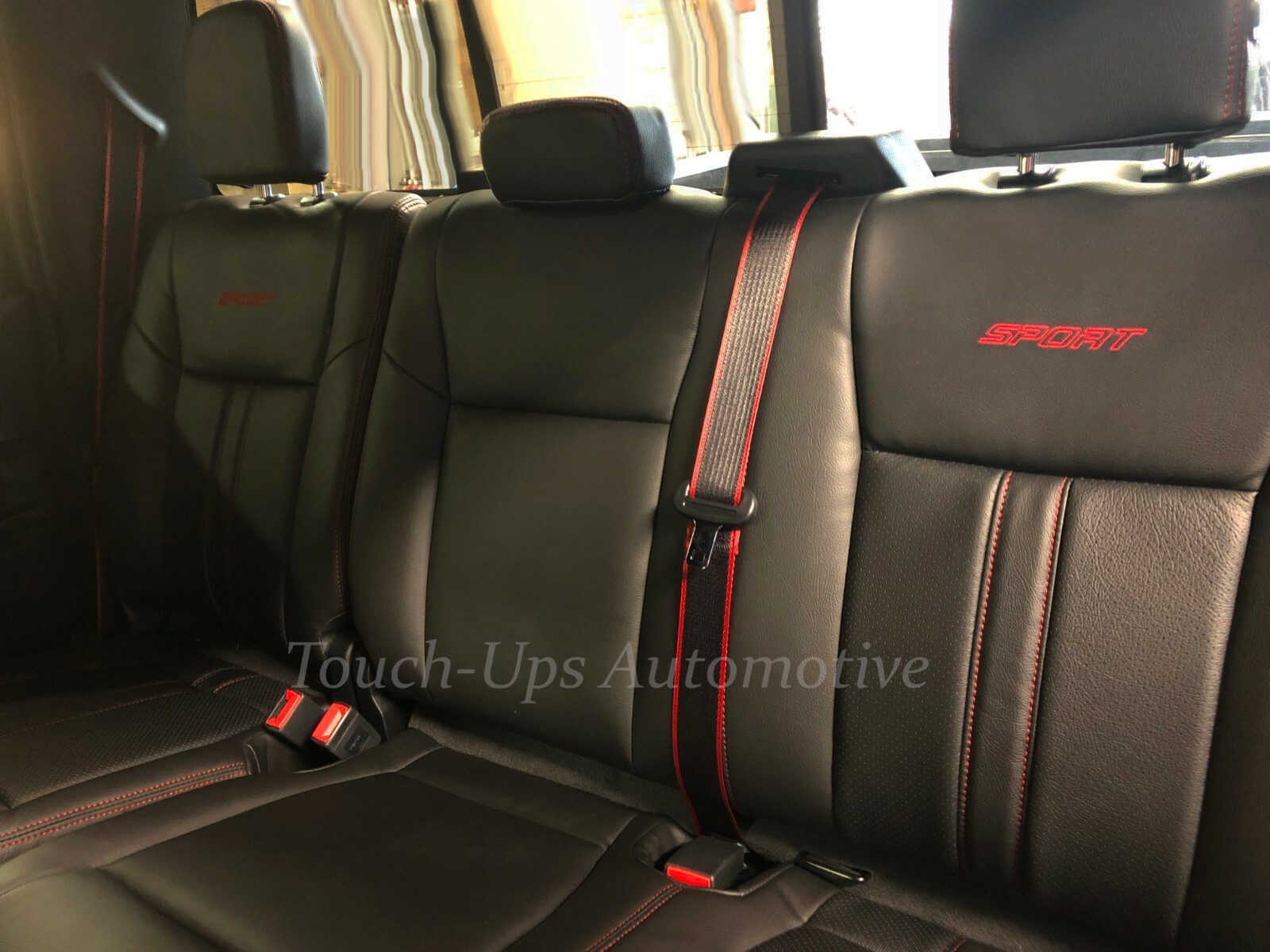 20152018 Ford F150 XLT SuperCrew KATZKIN Leather Seat Covers Black