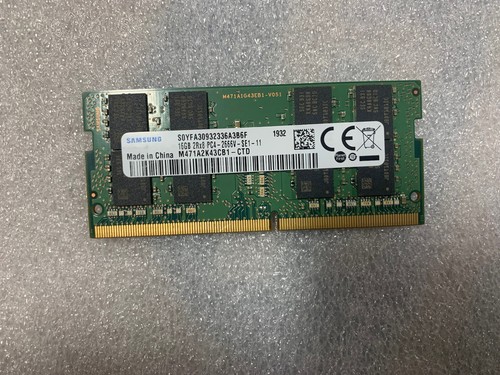 メモリ 16GB×2枚=32GB DDR4-2666 Samsung 動作保証 amsung_32GB_DDR4_2133MHz_PC4-